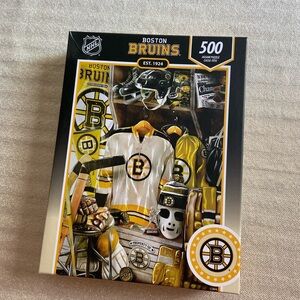 500-Piece Puzzle - Black and Yellow